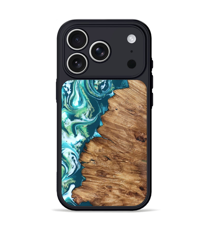iPhone 17 Pro Wood Phone Case - Ricardo (Neon, 823838)