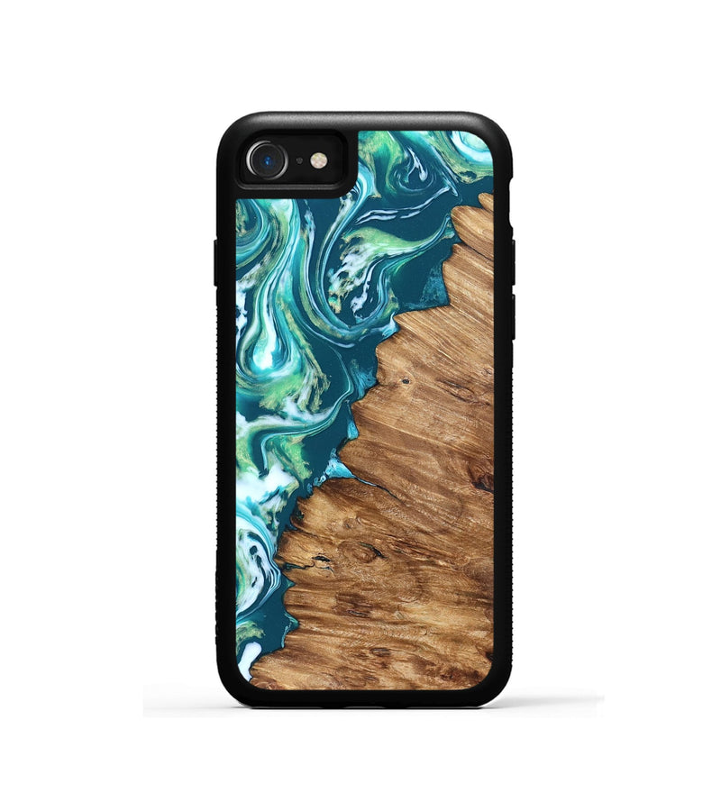 iPhone SE Wood Phone Case - Ricardo (Neon, 823838)