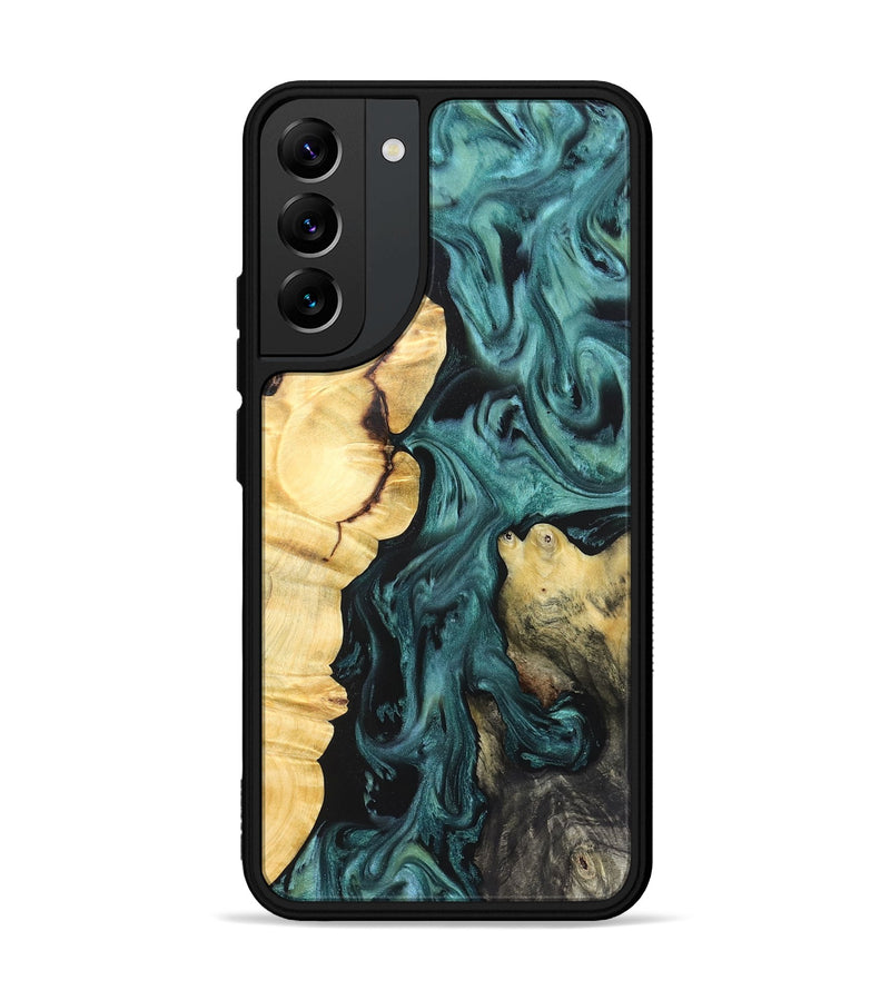 Galaxy S22 Plus Wood Phone Case - Jeremie (Green, 823839)