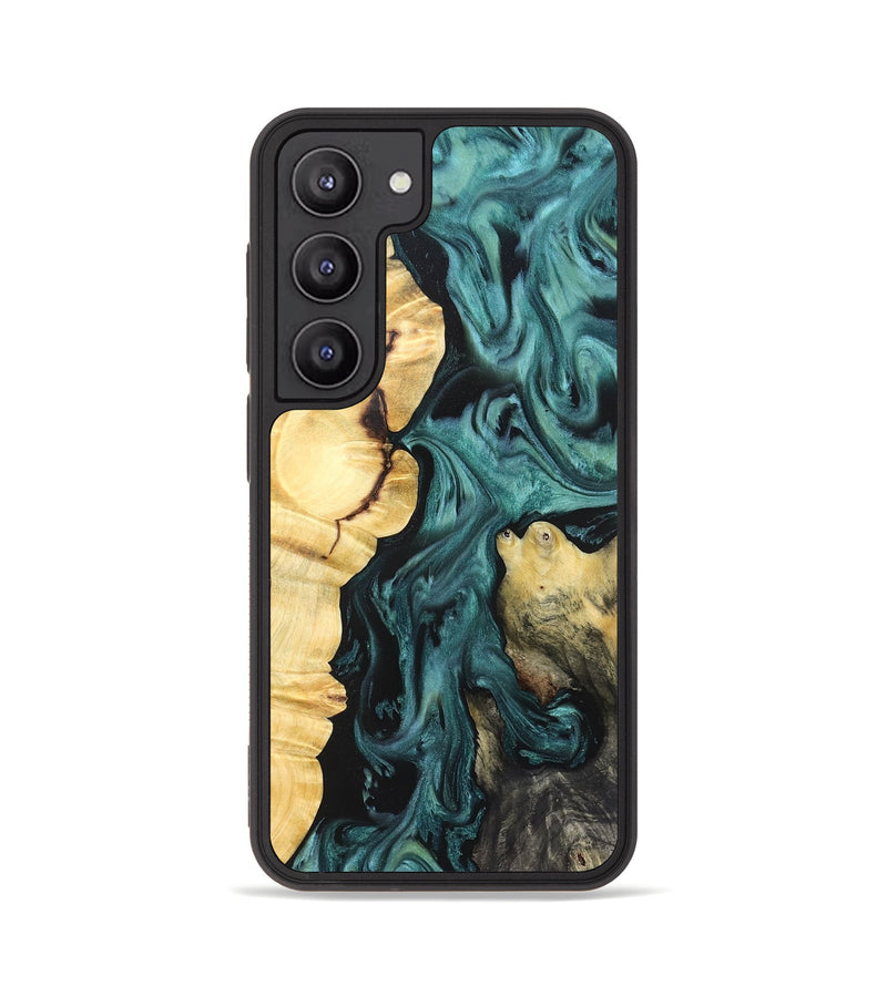 Galaxy S23 Wood Phone Case - Jeremie (Green, 823839)