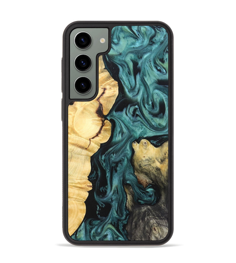 Galaxy S23 Plus Wood Phone Case - Jeremie (Green, 823839)