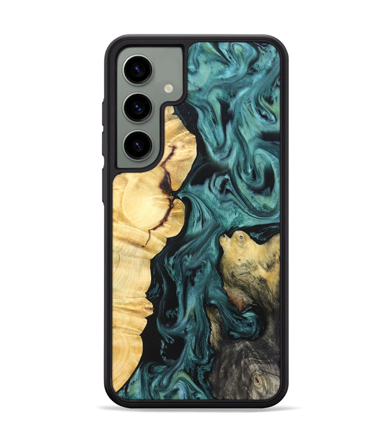 Galaxy S24 Plus Wood Phone Case - Jeremie (Green, 823839)