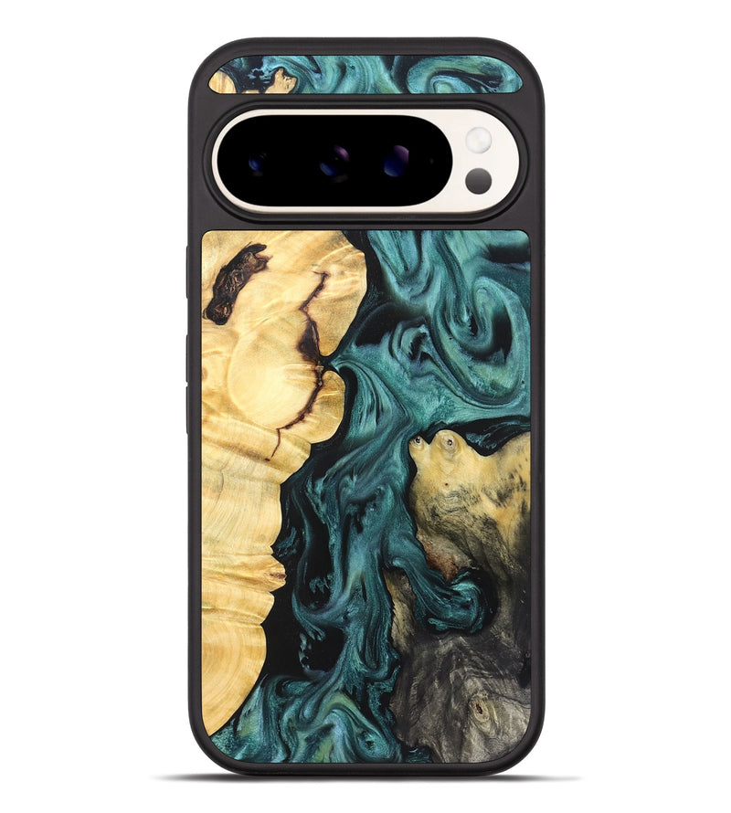 Pixel 10 Pro XL Wood Phone Case - Jeremie (Green, 823839)
