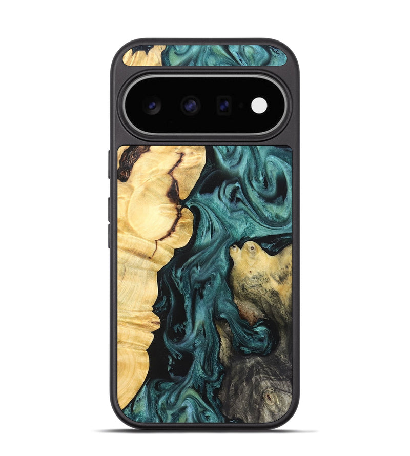 Pixel 11 Wood Phone Case - Jeremie (Green, 823839)