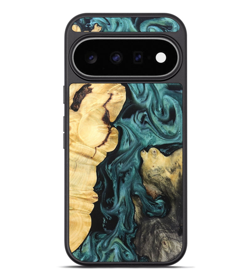 Pixel 11 Pro XL Wood Phone Case - Jeremie (Green, 823839)