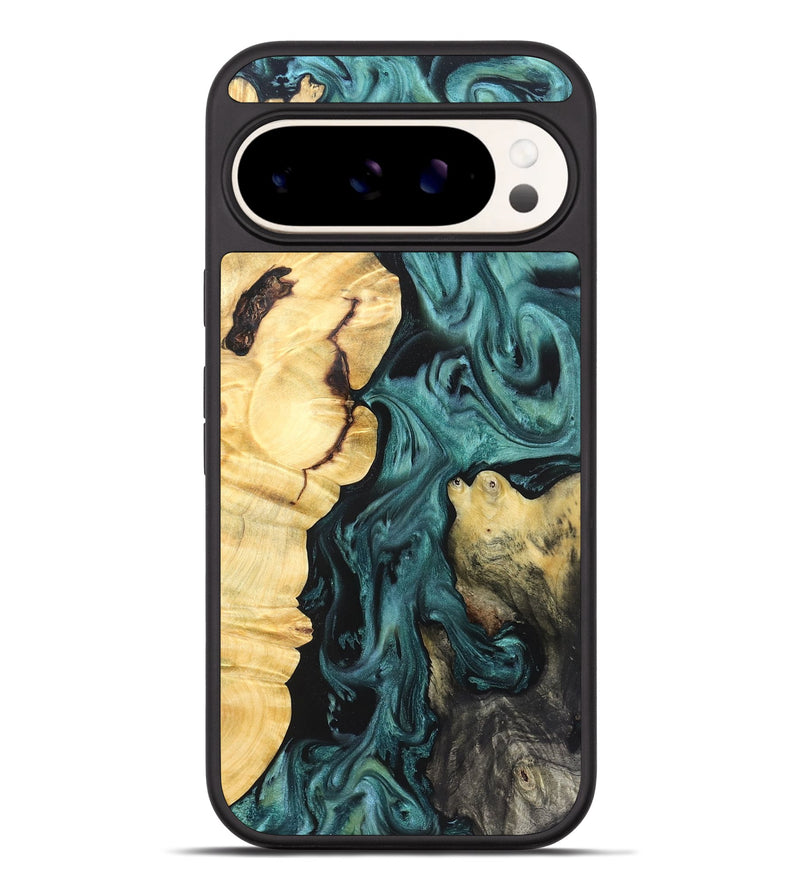 Pixel 9 Pro XL Wood Phone Case - Jeremie (Green, 823839)