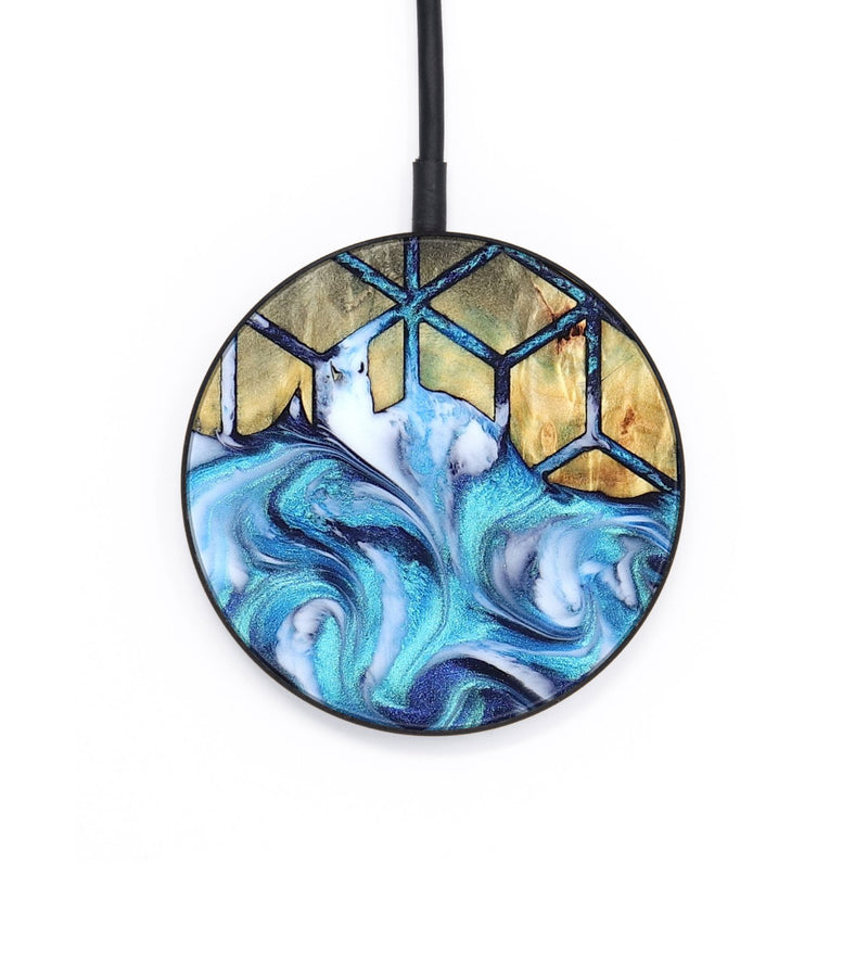 Circle Wood Wireless Charger - Althea (Pattern, 823841)