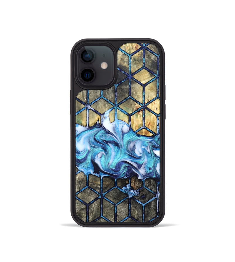 iPhone 12 mini Wood Phone Case - Althea (Pattern, 823841)
