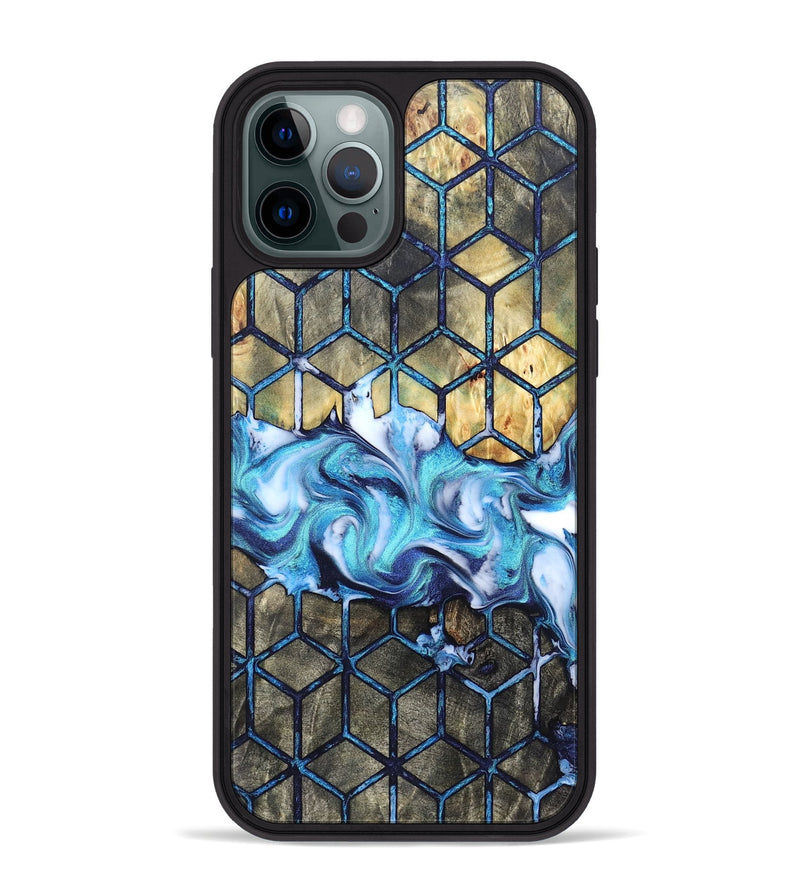 iPhone 12 Pro Max Wood Phone Case - Althea (Pattern, 823841)