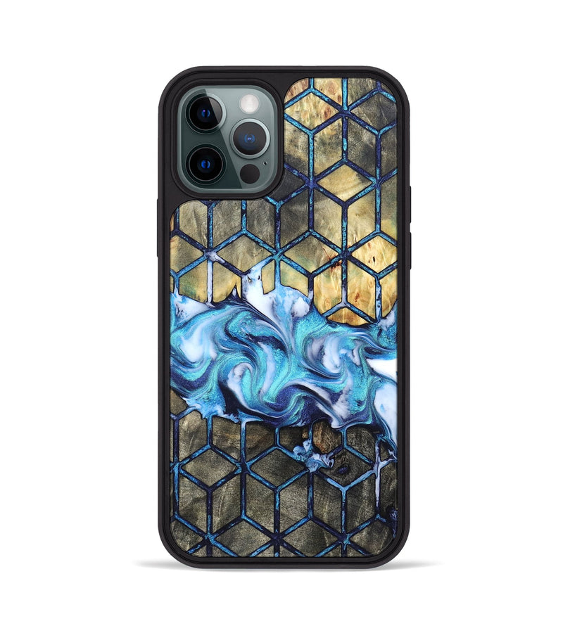 iPhone 12 Pro Wood Phone Case - Althea (Pattern, 823841)