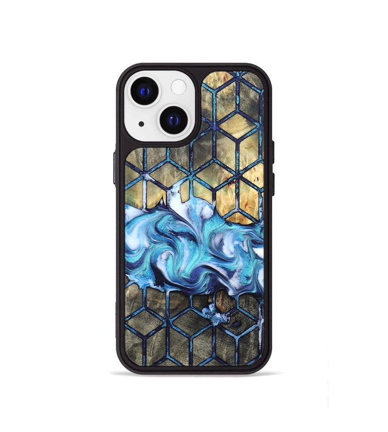 iPhone 13 mini Wood Phone Case - Althea (Pattern, 823841)