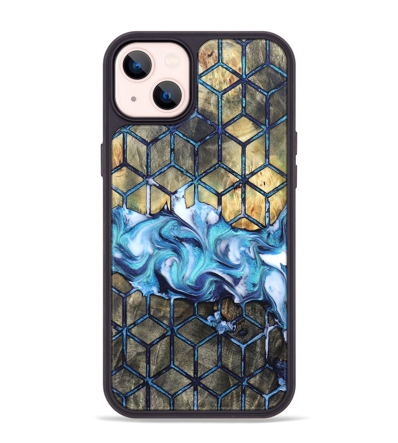 iPhone 14 Plus Wood Phone Case - Althea (Pattern, 823841)