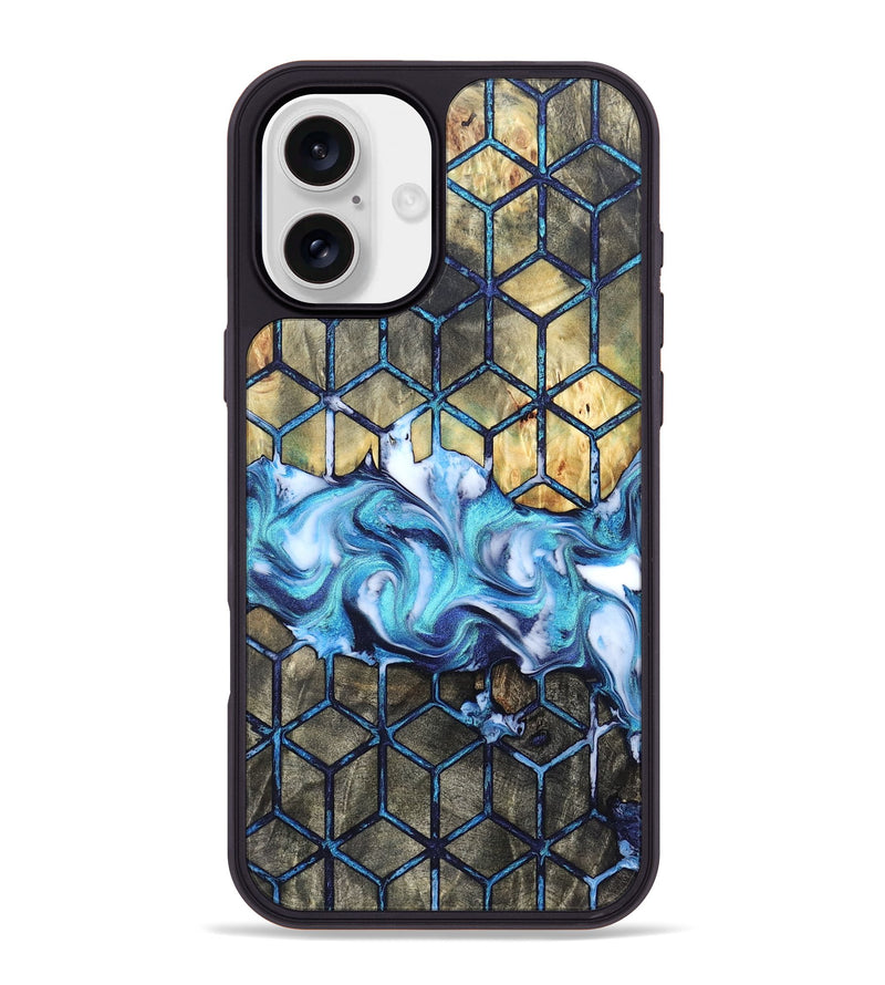 iPhone 16 Plus Wood Phone Case - Althea (Pattern, 823841)