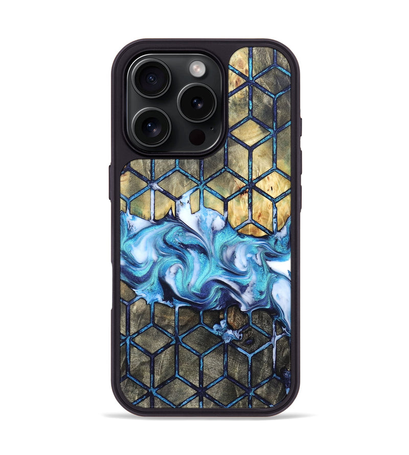 iPhone 16 Pro Wood Phone Case - Althea (Pattern, 823841)