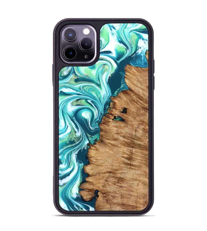 iPhone 11 Pro Max Wood Phone Case - Rosanne (Neon, 823848)