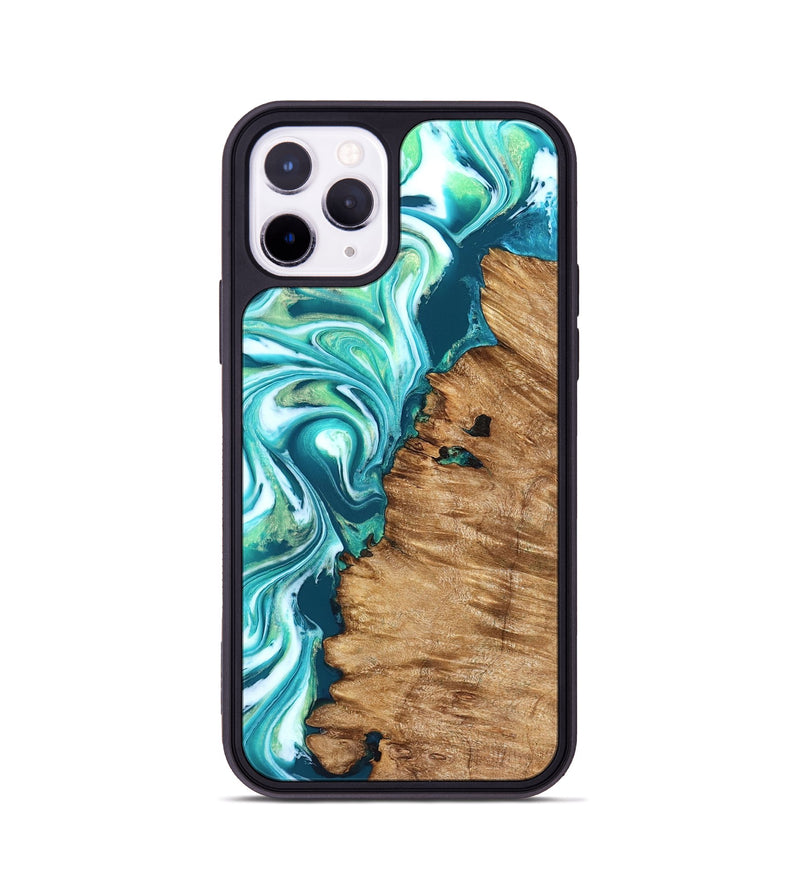 iPhone 11 Pro Wood Phone Case - Rosanne (Neon, 823848)