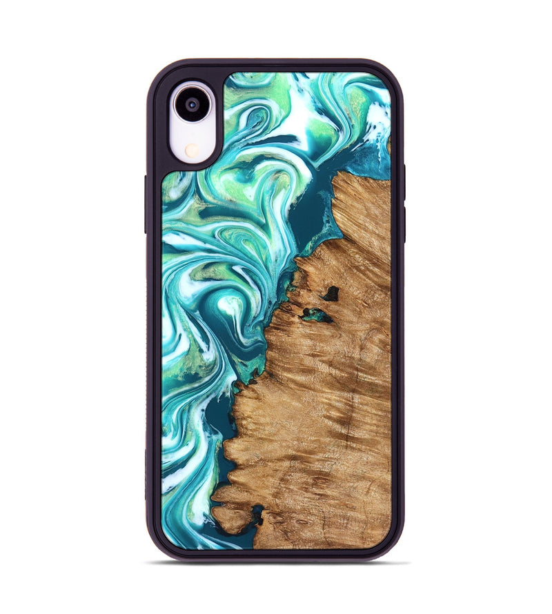iPhone Xr Wood Phone Case - Rosanne (Neon, 823848)