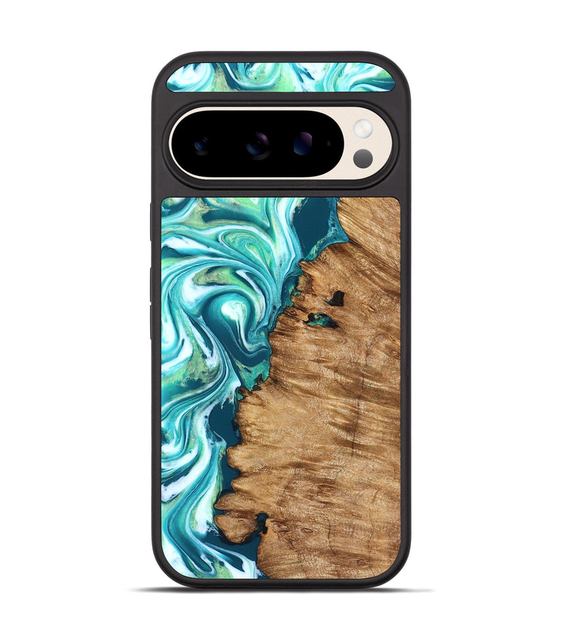 Pixel 10 Wood Phone Case - Rosanne (Neon, 823848)