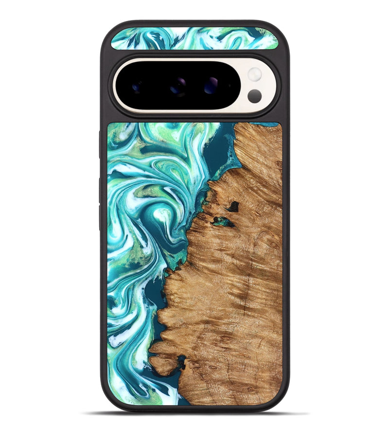 Pixel 9 Pro XL Wood Phone Case - Rosanne (Neon, 823848)