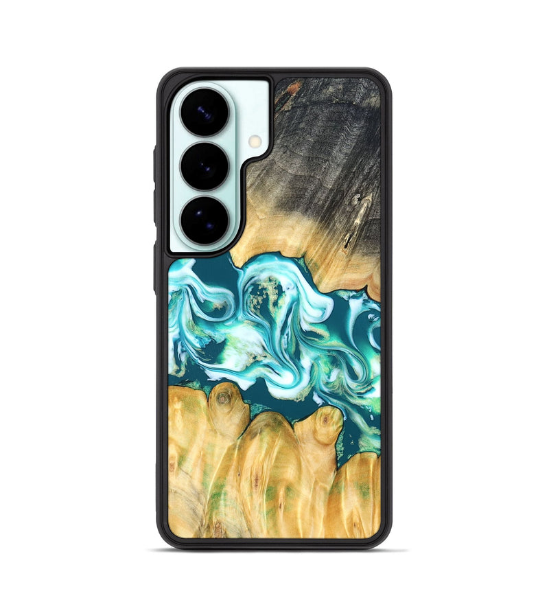 Galaxy S26 Wood Phone Case - Azari (Blue, 823850)