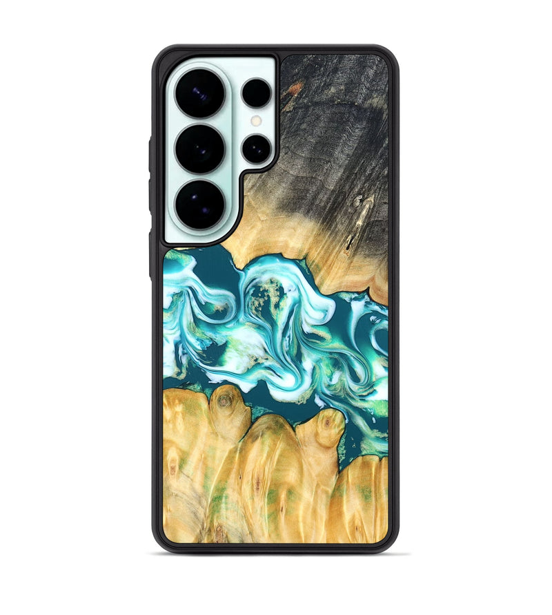 Galaxy S26 Ultra Wood Phone Case - Azari (Blue, 823850)