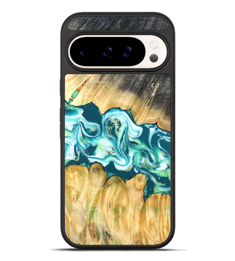 Pixel 9 Pro XL Wood Phone Case - Azari (Blue, 823850)
