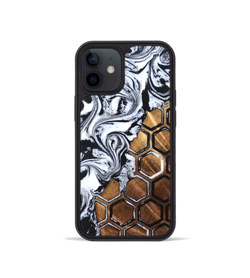 iPhone 12 mini Wood Phone Case - Joaquin (Pattern, 823865)