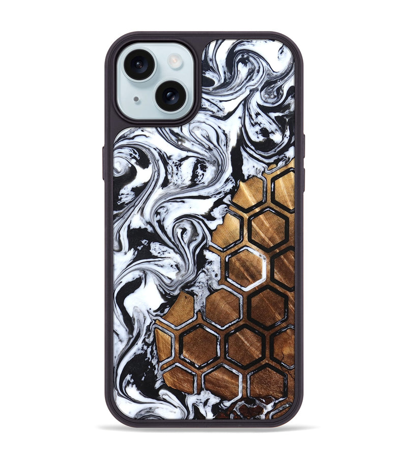 iPhone 15 Plus Wood Phone Case - Joaquin (Pattern, 823865)