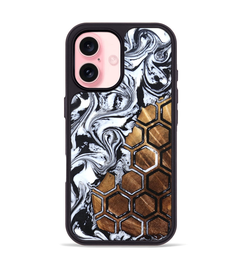 iPhone 16 Wood Phone Case - Joaquin (Pattern, 823865)