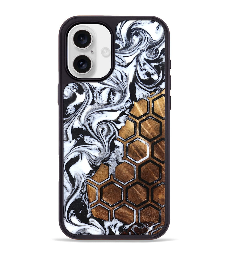 iPhone 16 Plus Wood Phone Case - Joaquin (Pattern, 823865)