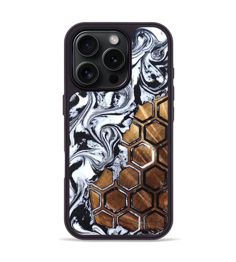 iPhone 16 Pro Wood Phone Case - Joaquin (Pattern, 823865)