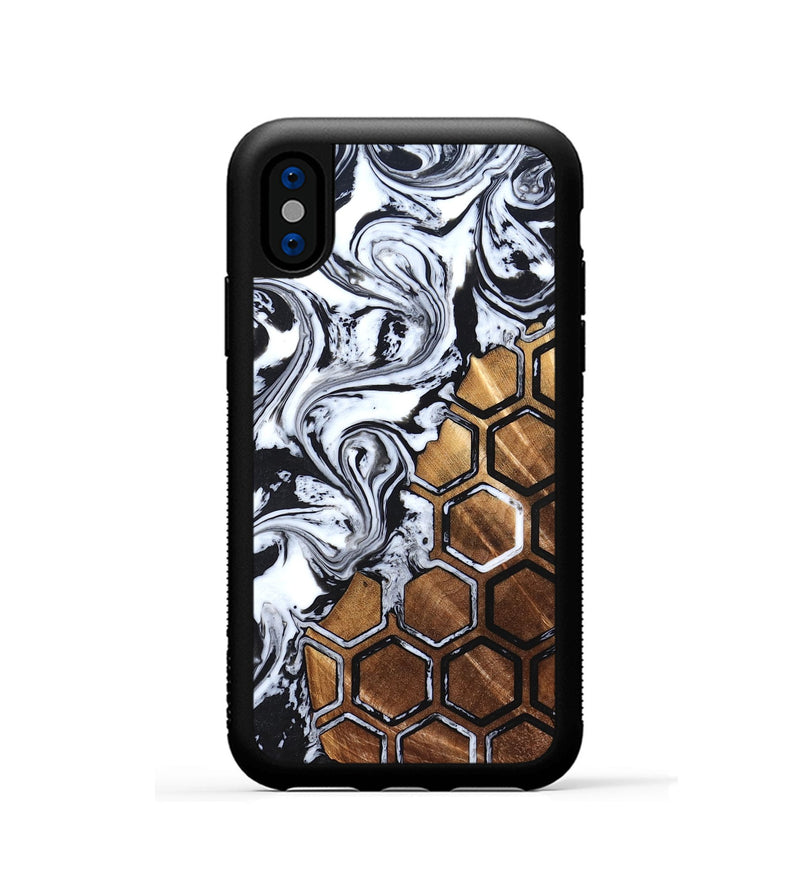 iPhone Xs Wood Phone Case - Joaquin (Pattern, 823865)