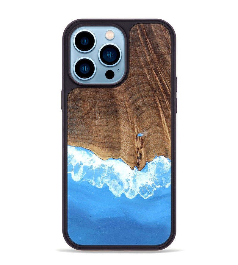 iPhone 14 Pro Max Wood Phone Case - Darrius (Coastal, 823873)