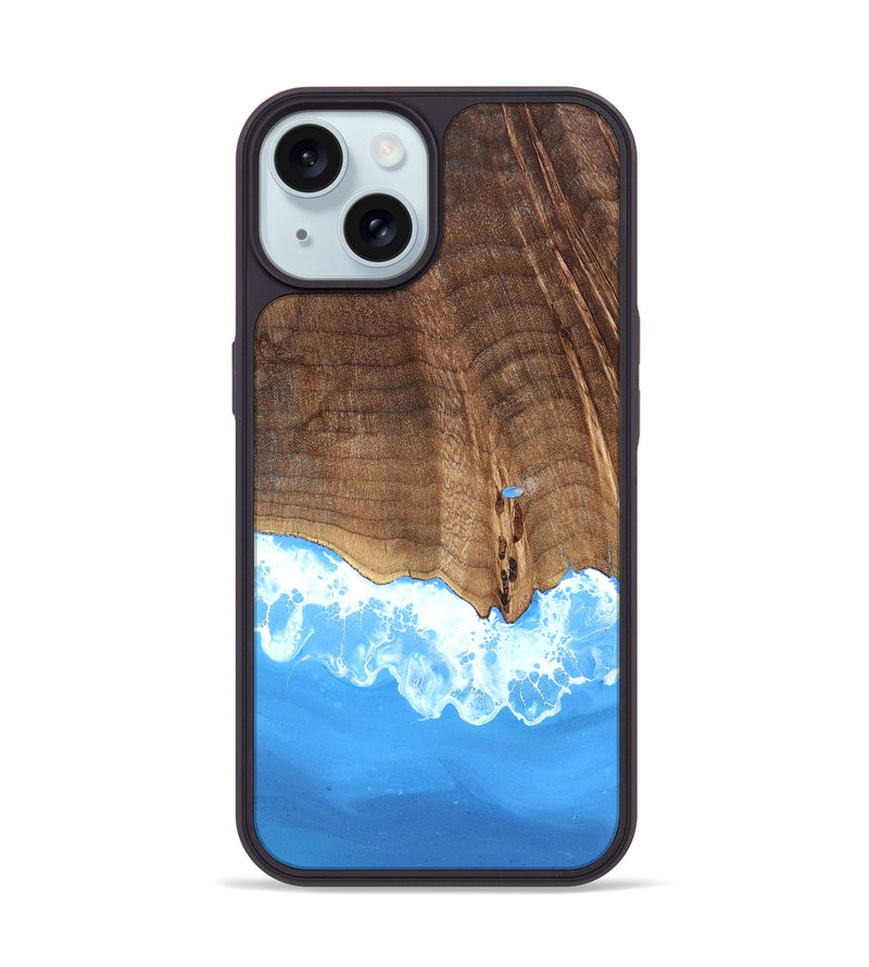 iPhone 15 Wood Phone Case - Darrius (Coastal, 823873)
