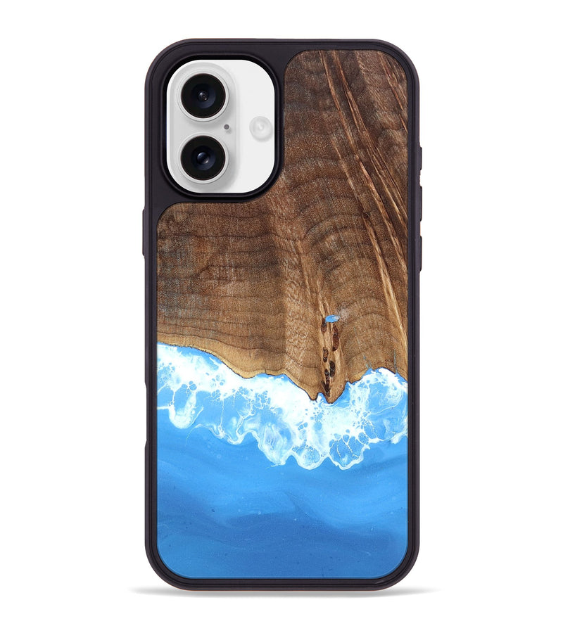 iPhone 16 Plus Wood Phone Case - Darrius (Coastal, 823873)