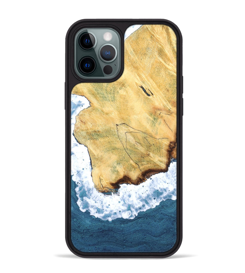 iPhone 12 Pro Max Wood Phone Case - Amiah (Coastal, 823876)