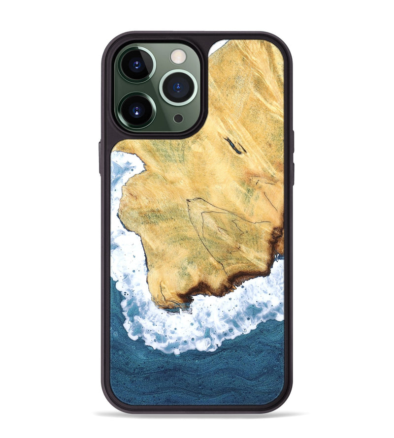 iPhone 13 Pro Max Wood Phone Case - Amiah (Coastal, 823876)