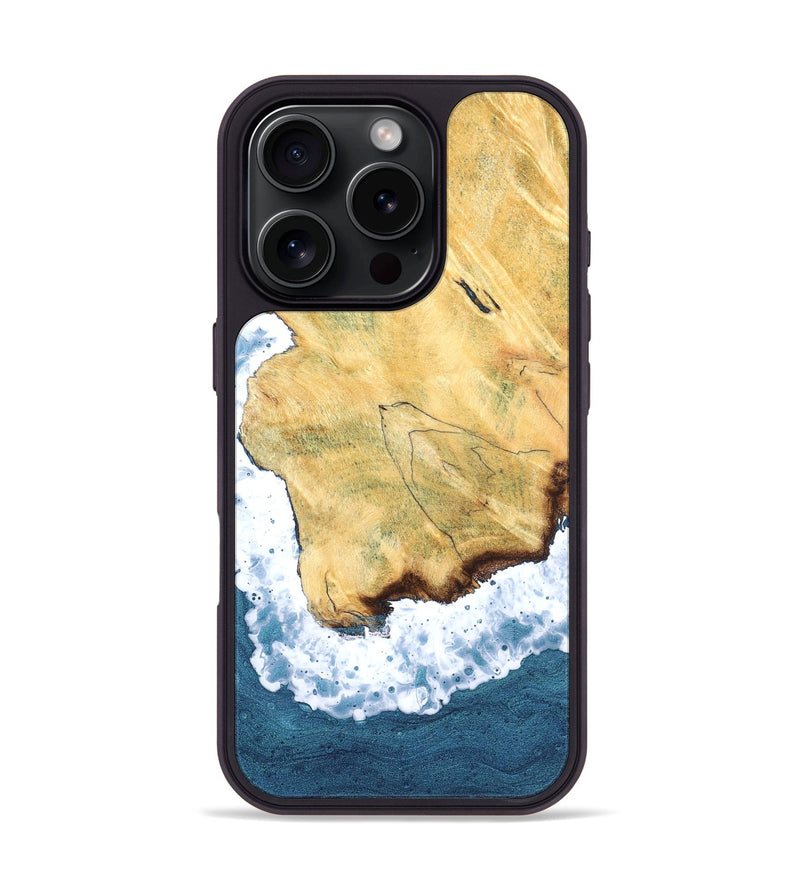 iPhone 16 Pro Wood Phone Case - Amiah (Coastal, 823876)