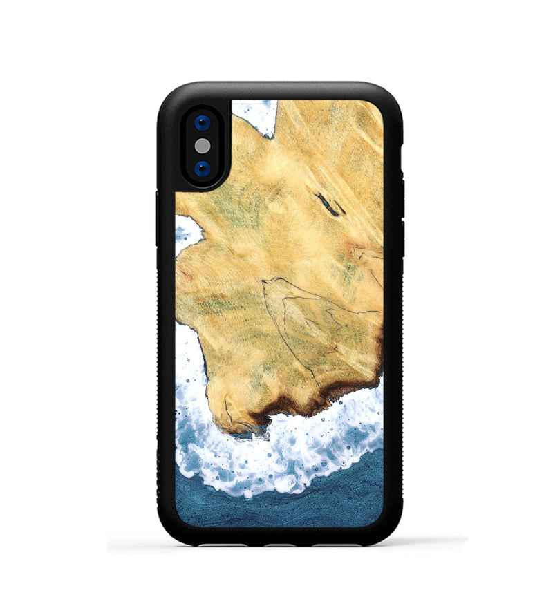iPhone Xs Wood Phone Case - Amiah (Coastal, 823876)