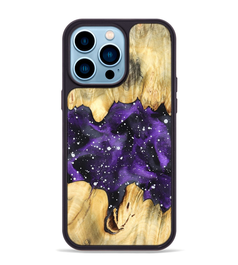 iPhone 14 Pro Max Wood Phone Case - Nestor (Cosmos, 823883)