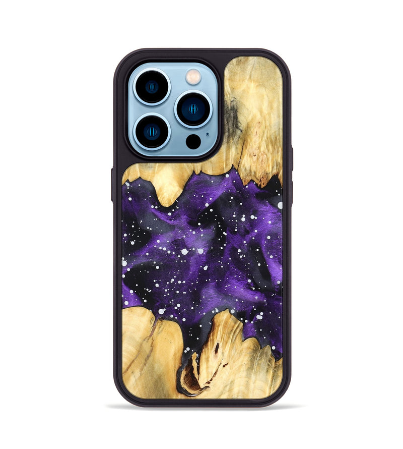 iPhone 14 Pro Wood Phone Case - Nestor (Cosmos, 823883)