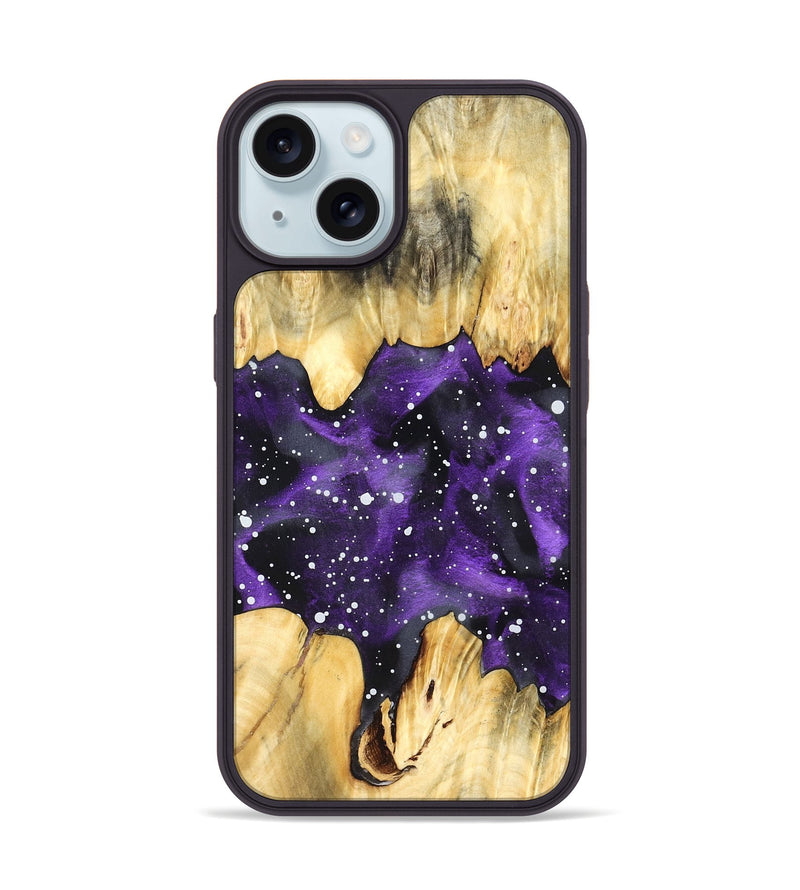 iPhone 15 Wood Phone Case - Nestor (Cosmos, 823883)