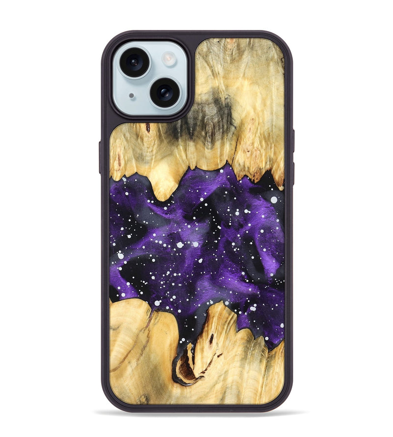 iPhone 15 Plus Wood Phone Case - Nestor (Cosmos, 823883)
