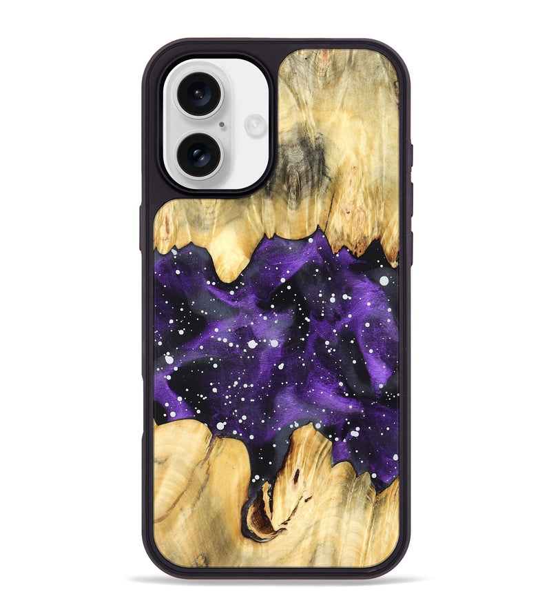 iPhone 16 Plus Wood Phone Case - Nestor (Cosmos, 823883)
