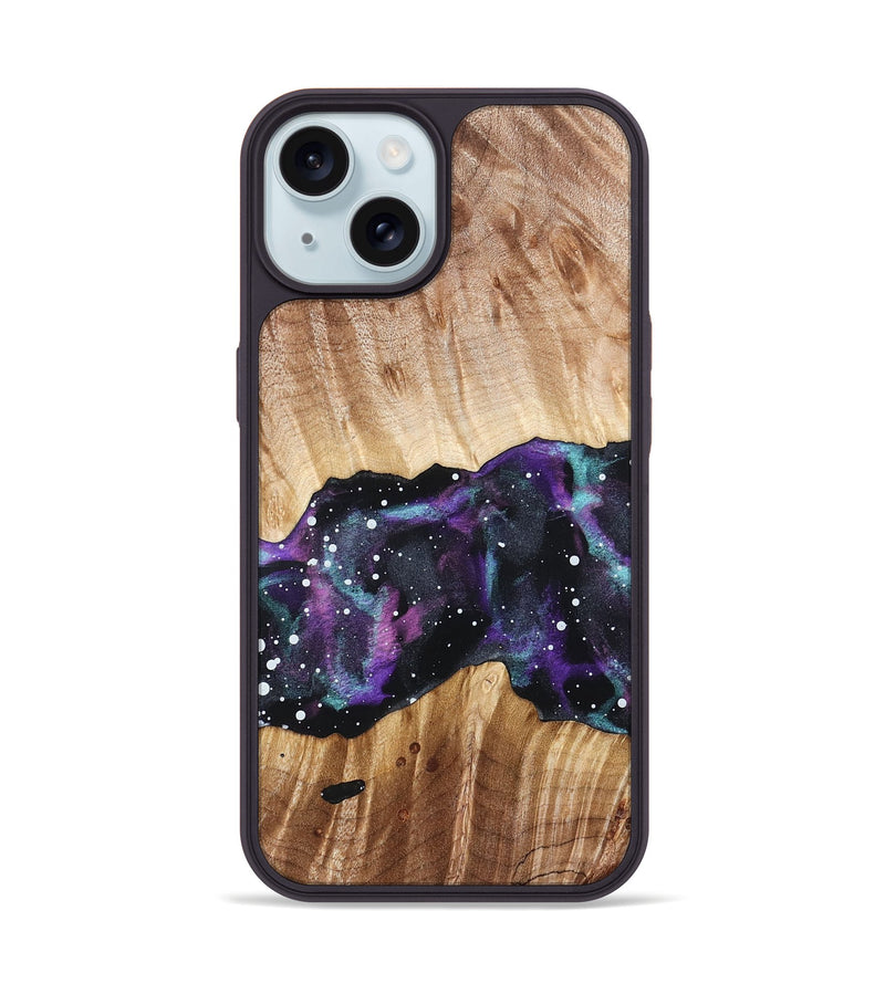 iPhone 15 Wood Phone Case - Jasper (Cosmos, 823888)