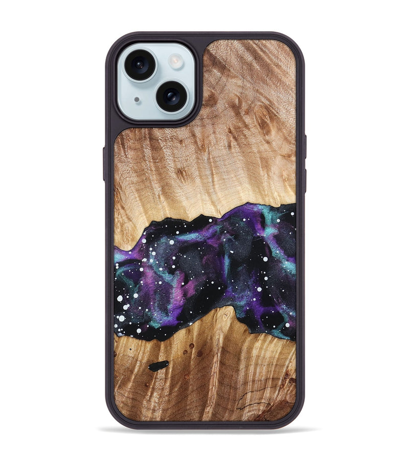 iPhone 15 Plus Wood Phone Case - Jasper (Cosmos, 823888)
