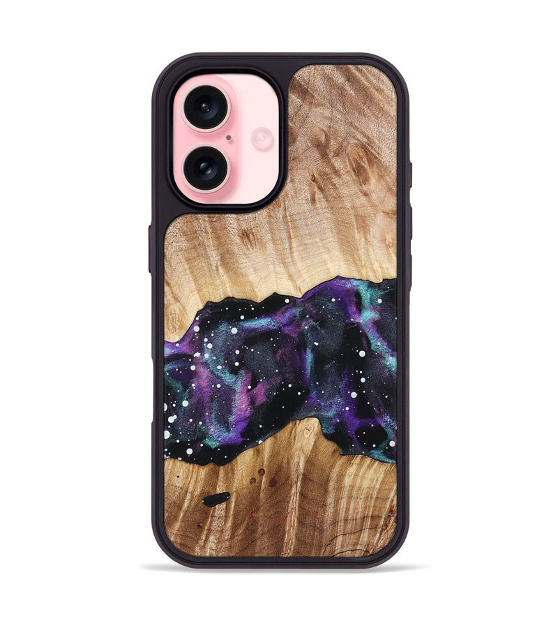 iPhone 16 Wood Phone Case - Jasper (Cosmos, 823888)