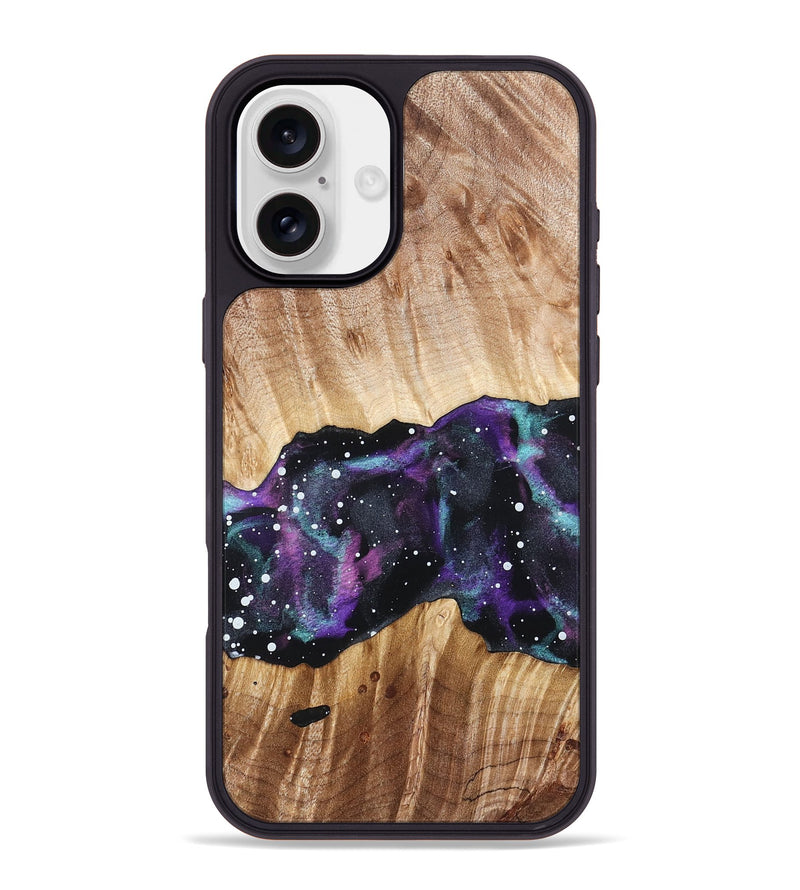 iPhone 16 Plus Wood Phone Case - Jasper (Cosmos, 823888)