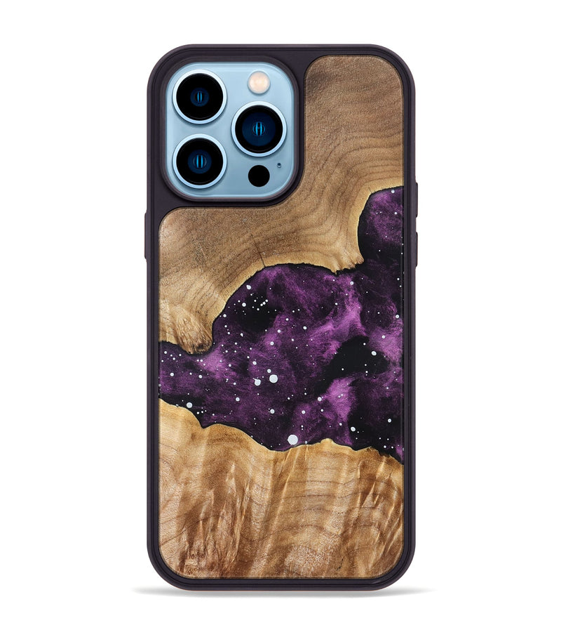 iPhone 14 Pro Max Wood Phone Case - Veer (Cosmos, 823890)