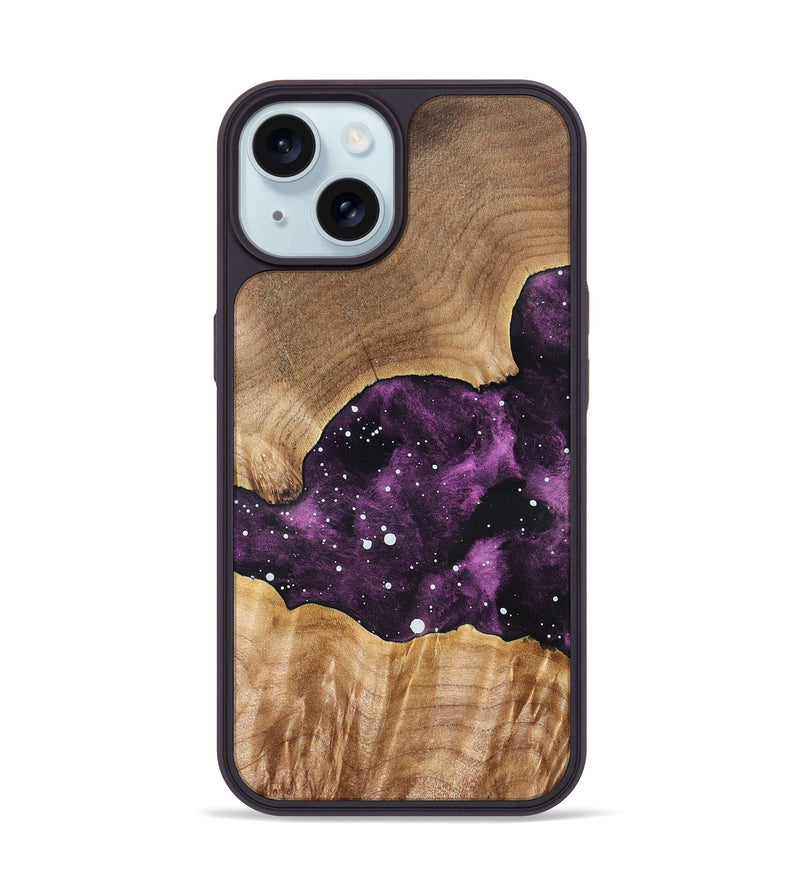 iPhone 15 Wood Phone Case - Veer (Cosmos, 823890)